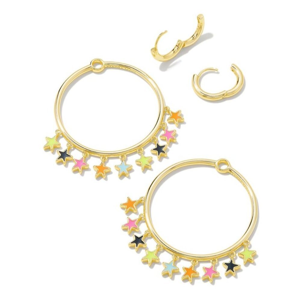 Kendra Scott Sloane Star Open Frame Earrings